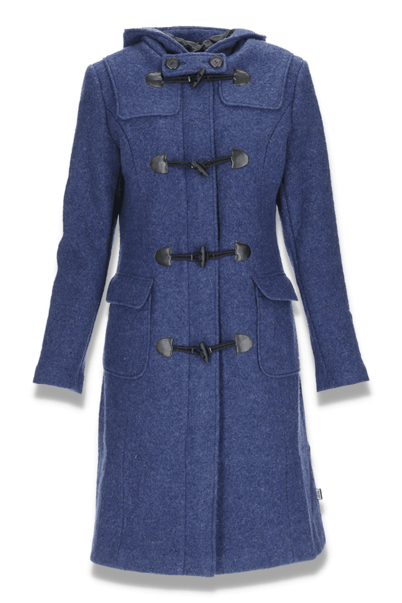 Idunn Duffel coat rustic navy ull