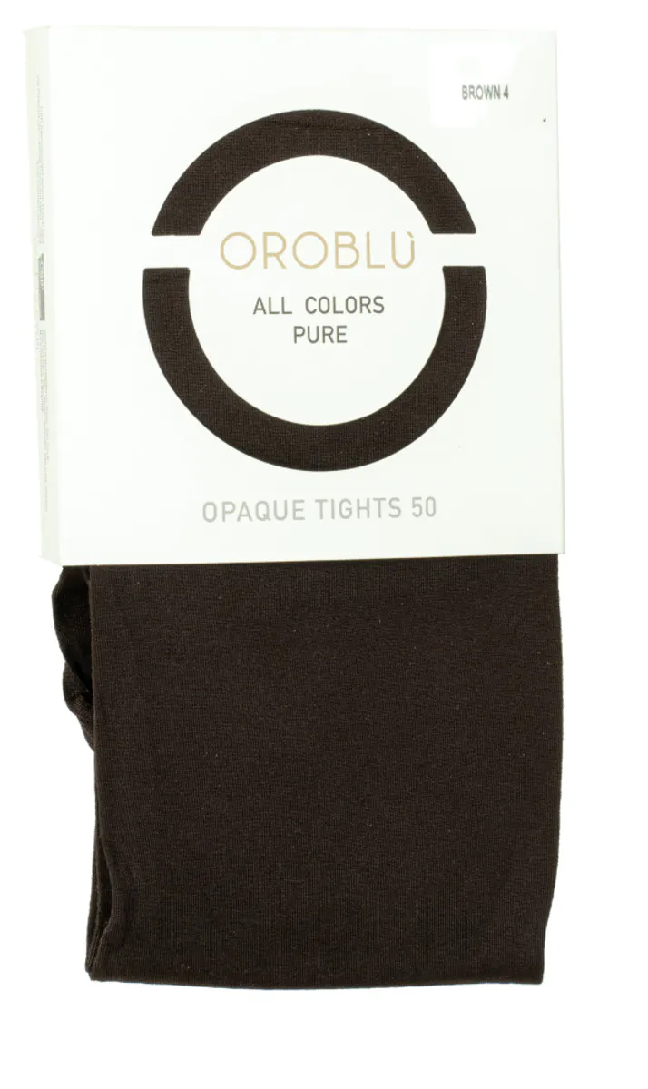 50 denier brun tights Oroblu brown 4 