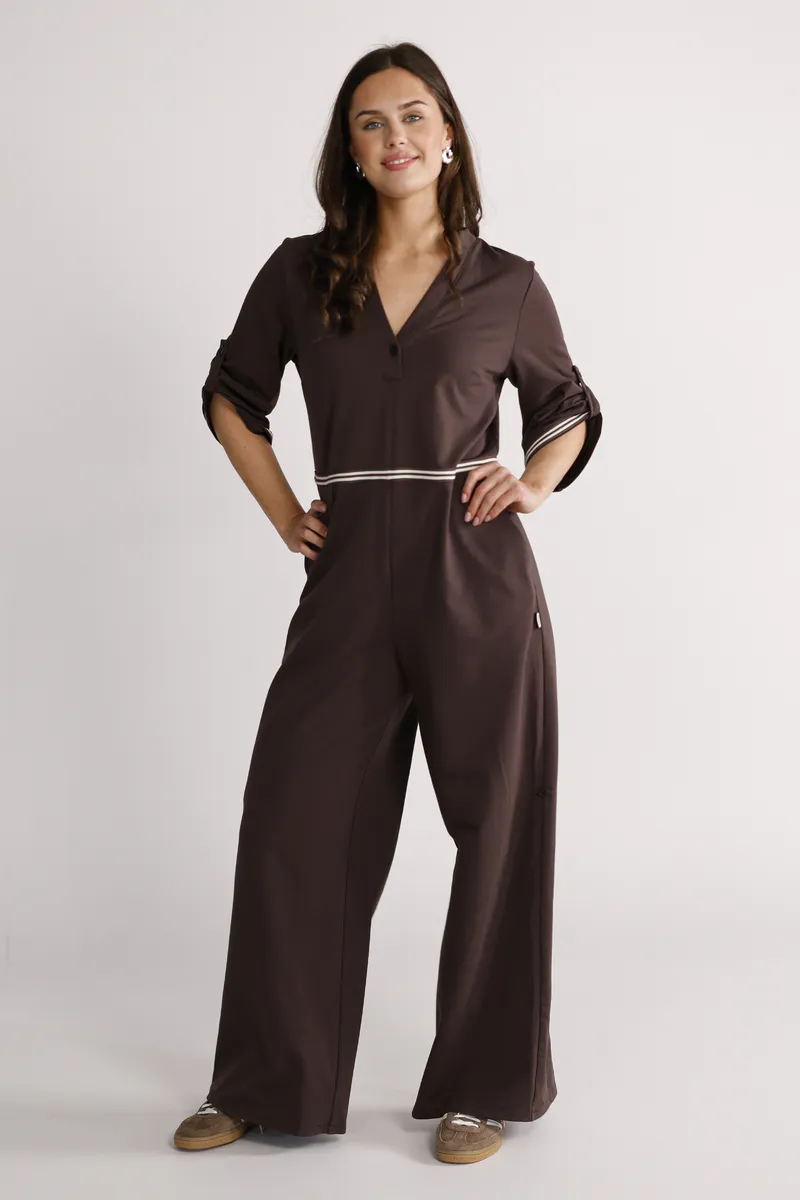 Lulu brun jumpsuit 