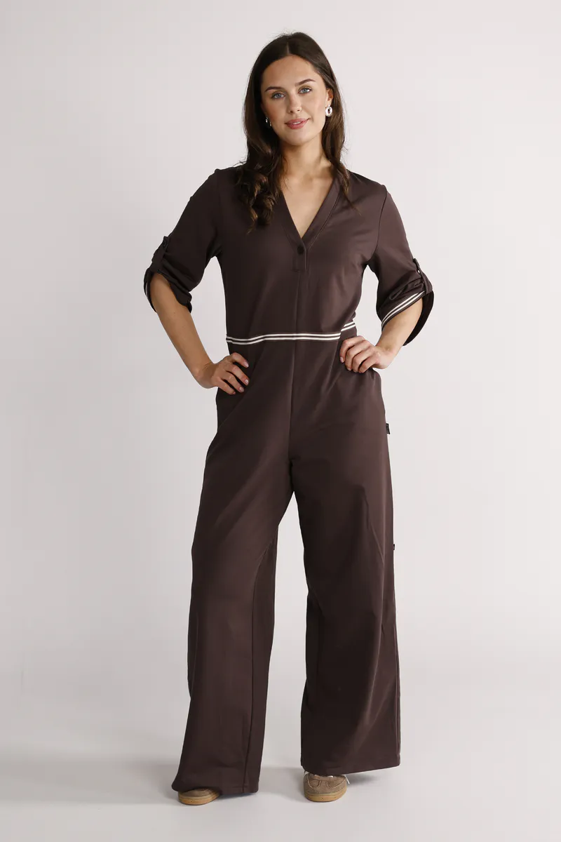 Lulu brun jumpsuit 