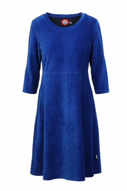 Hovedbilde Elli kjole babycord blå