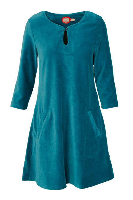 Hovedbilde Margrete petrol babycord ...