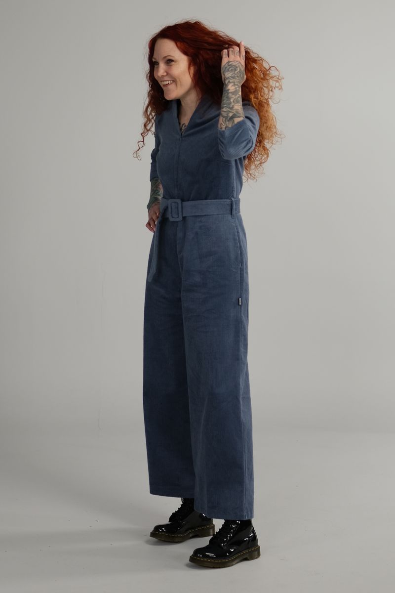 Alva støvblå jumpsuit