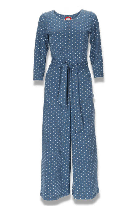 Hovedbilde Rowena blå jumpsuit med daisy