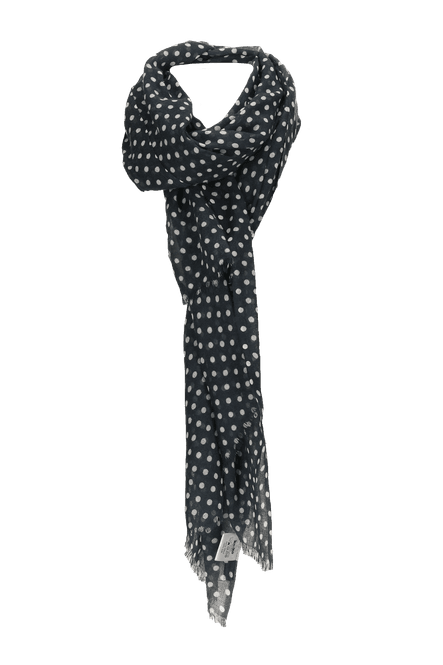 Hovedbilde Antonette blått sjal i ull og ...