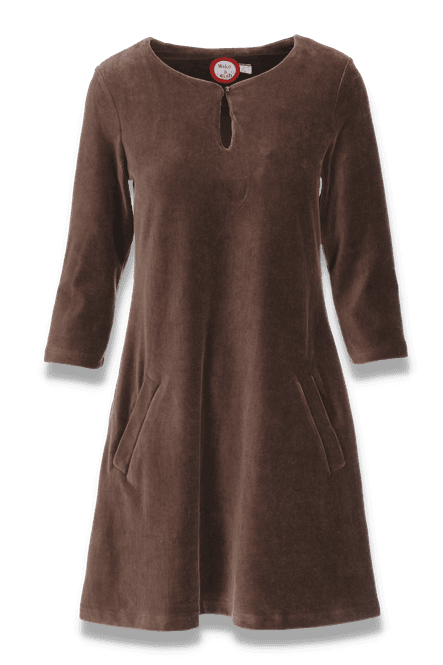 Hovedbilde Margrete brun babycord tunika