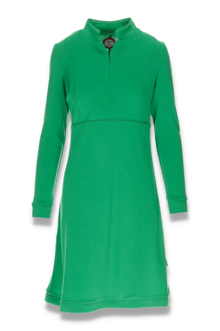 Hovedbilde Tale grønn elegant ullkjole 