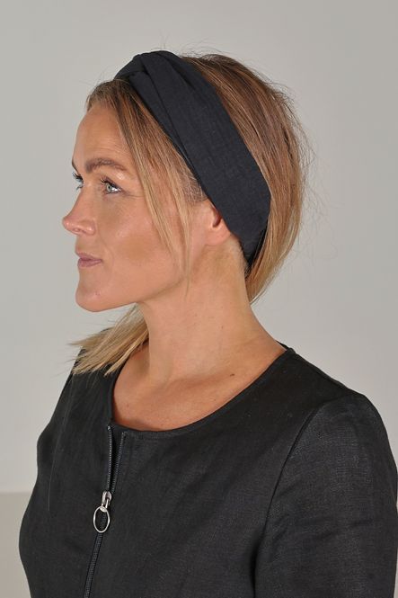 Hovedbilde Berte hårbånd gauze sort