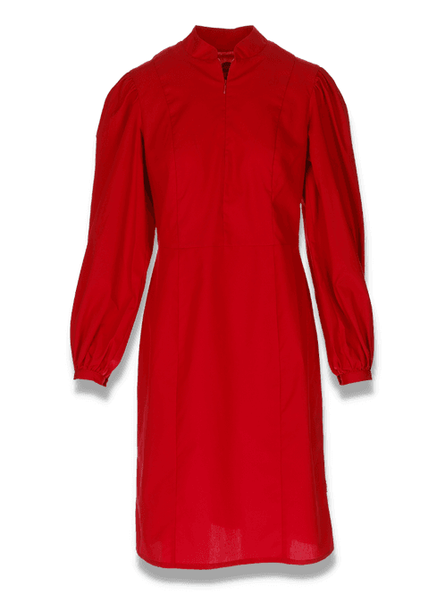 Hovedbilde Karin rød elegant kjole 