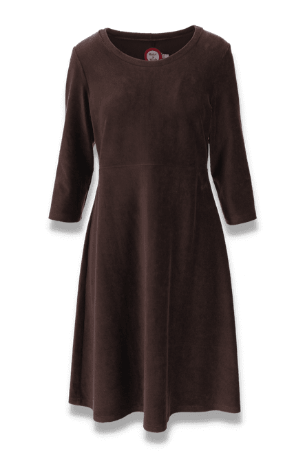 Hovedbilde Elli kjole brun babycord 