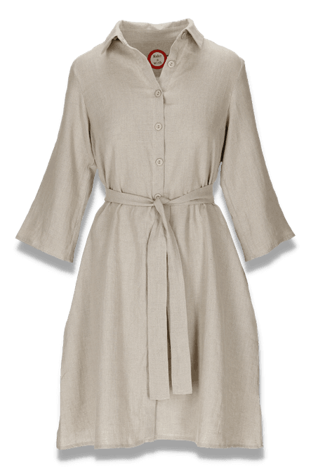 Hovedbilde Fay natur skjortekjole i lin