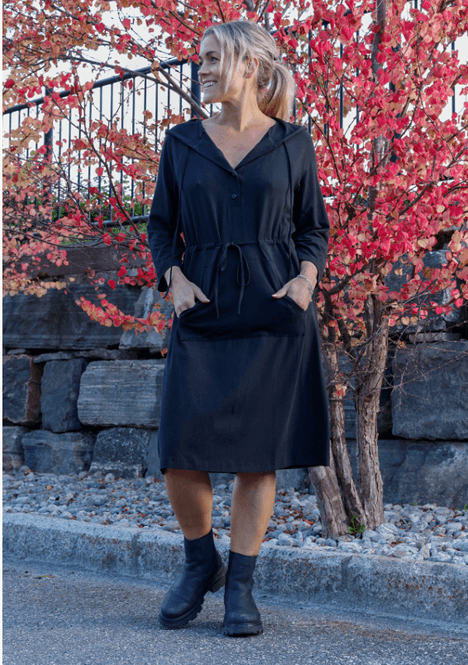 Hovedbilde Elsa sort bambuskjole